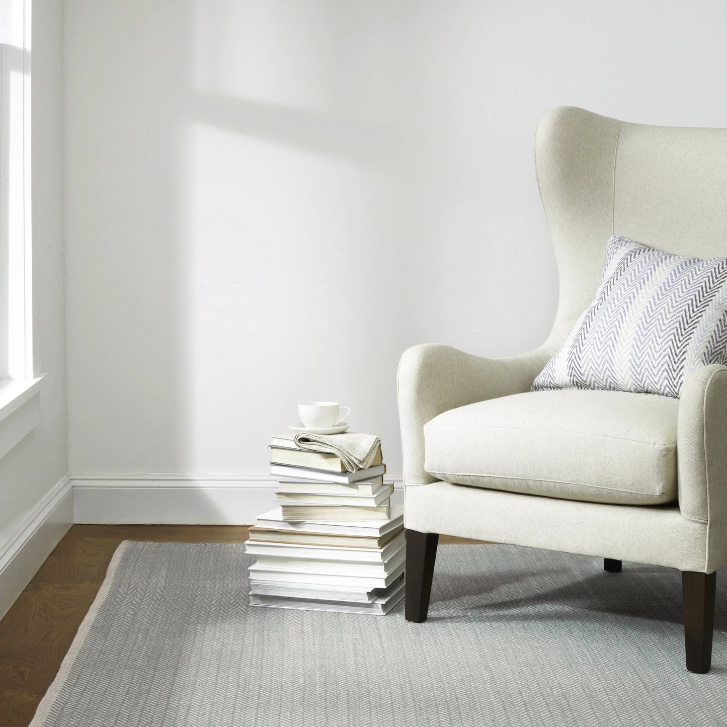 Herringbone Handwoven Cotton Rug - Regal Rugs