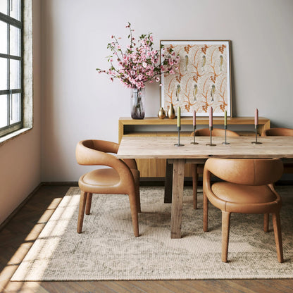 Padma Lakshimi Istanbul Hand-Tufted Ornate Border Wool-Blend Rug - Regal Rugs