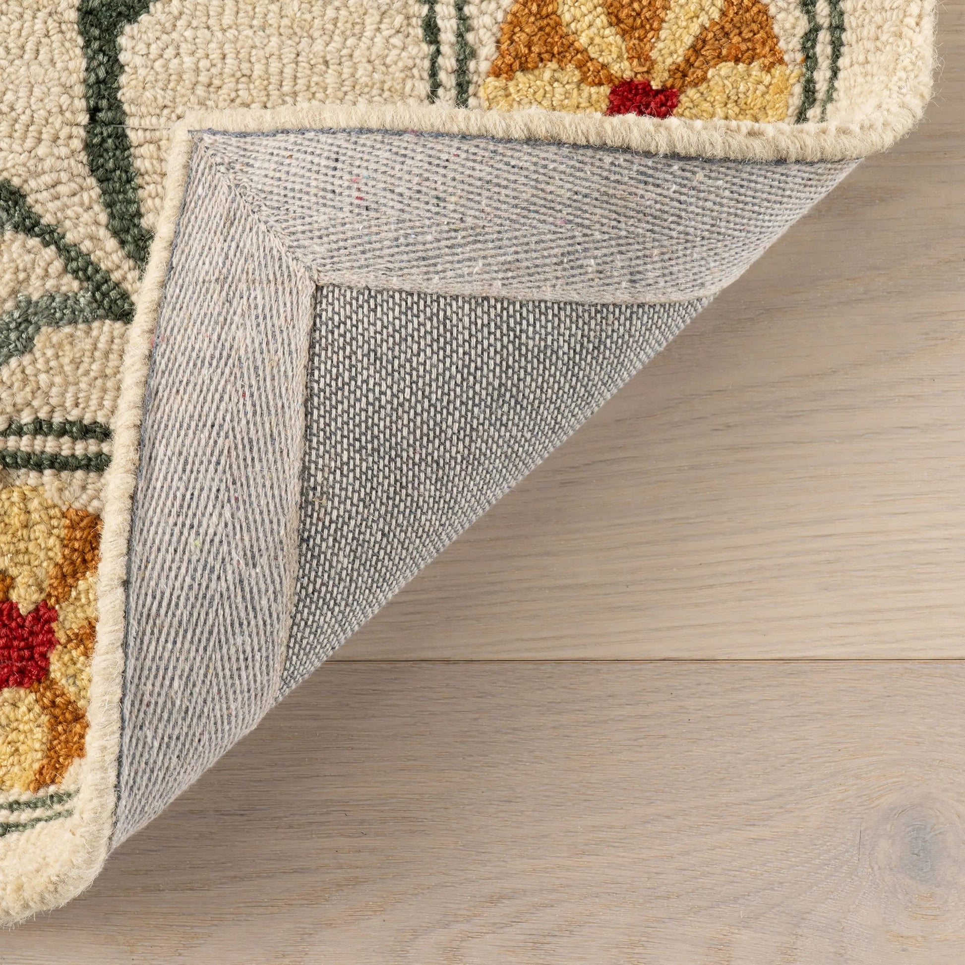 Padma Lakshimi Shangrila Folk Floral Wool Rug - Regal Rugs