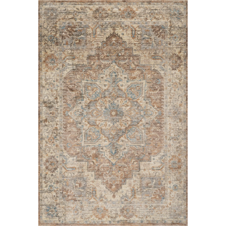 Persina Meilin Traditional Vintage Floral Rug - Regal Rugs