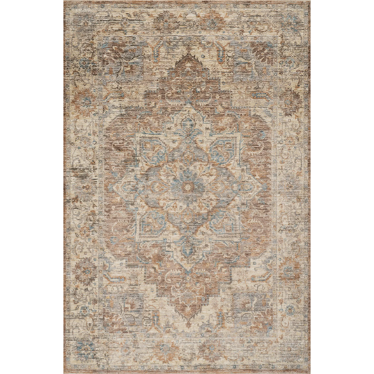 Persina Meilin Traditional Vintage Floral Rug - Regal Rugs