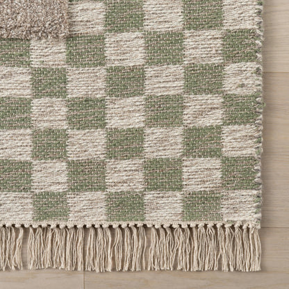 Carmeon Hamilton Memphis Modern Checkered Hand Woven Rug - Regal Rugs