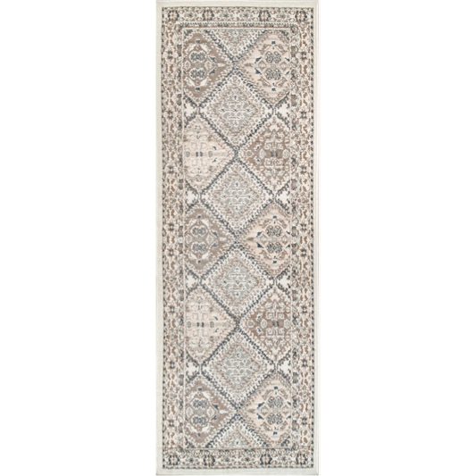 Governess Melange Tiles Rug (Runner) - Regal Rugs